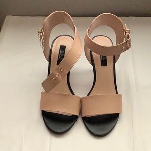 Saks Fifth Avenue high heel sandals
